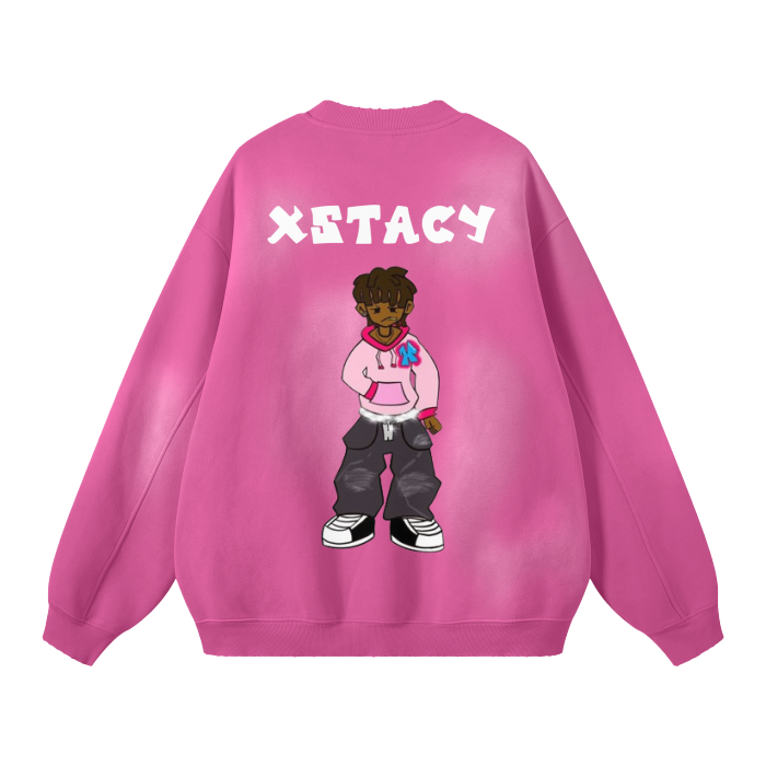 Pink Unisex Xstacy Sweater